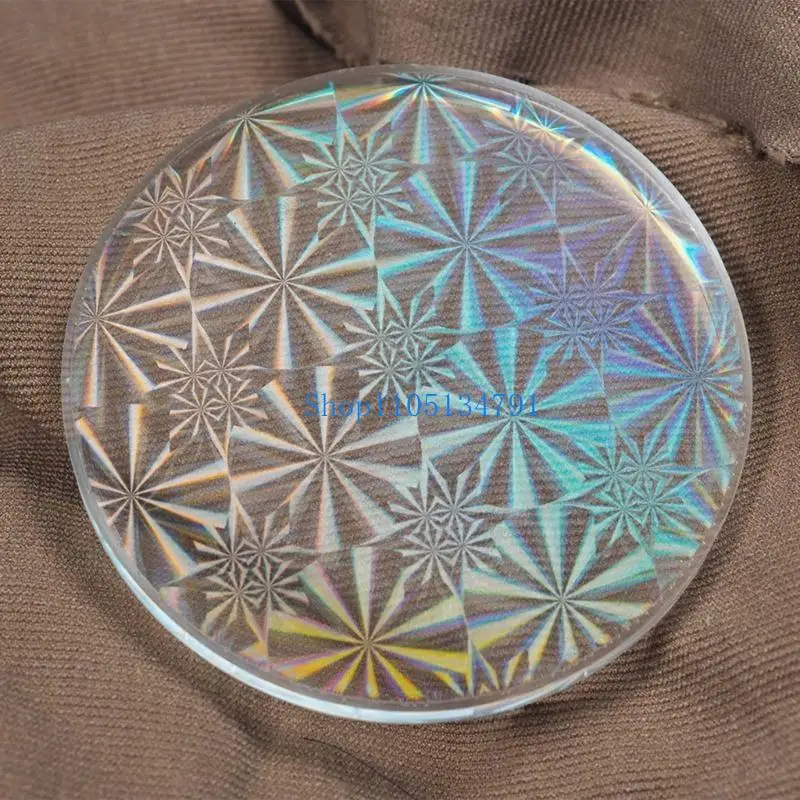 Holographic Inlay Resin Molds Holo Silicone Sheet Insert for Epoxy Resin Casting Rainbow-for DIY Crafts Jewelry Making