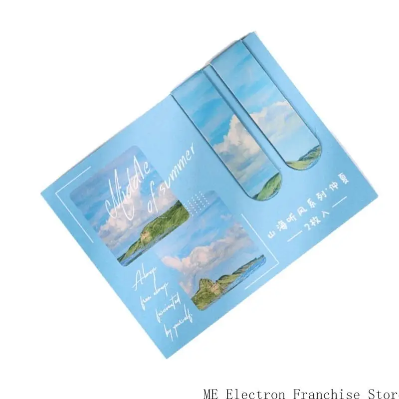 T5EA Chinoiserie закладки магнитная страница маркер литературно -рисунок маркеры