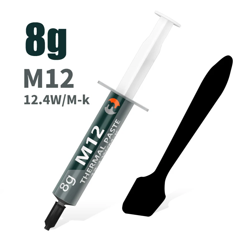 MJ Koelpasta Prestaties Thermisch Geleidende Vet Pasta 12.4 W/MK 1/4/8/15/30g Voor Game PC PS5 CPU GPU Cooling