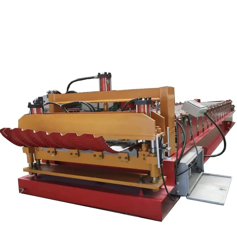 YG Customized Hydraulic Metal Arch Galvanized Corrugated Steel Profile Roof Panel Sheet Curving Bending Roll Forming Machine In