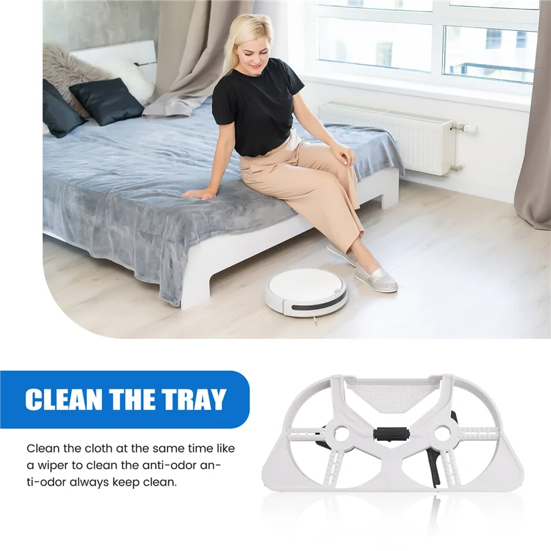 Mijia M30S D103CN Dreame L30 Ultra/X30/S10PU/L10S Pro Ultra/X40 로봇 팔 시리즈-AT39 용 기지국 청소 트레이