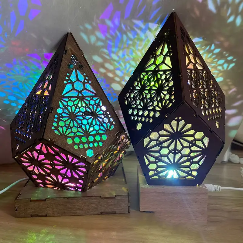 1PC NEW LED Romantic Starry Sky Home Living Room Bedroom Decoration Crafts Home Living Room Bedroom Luminous Ornaments