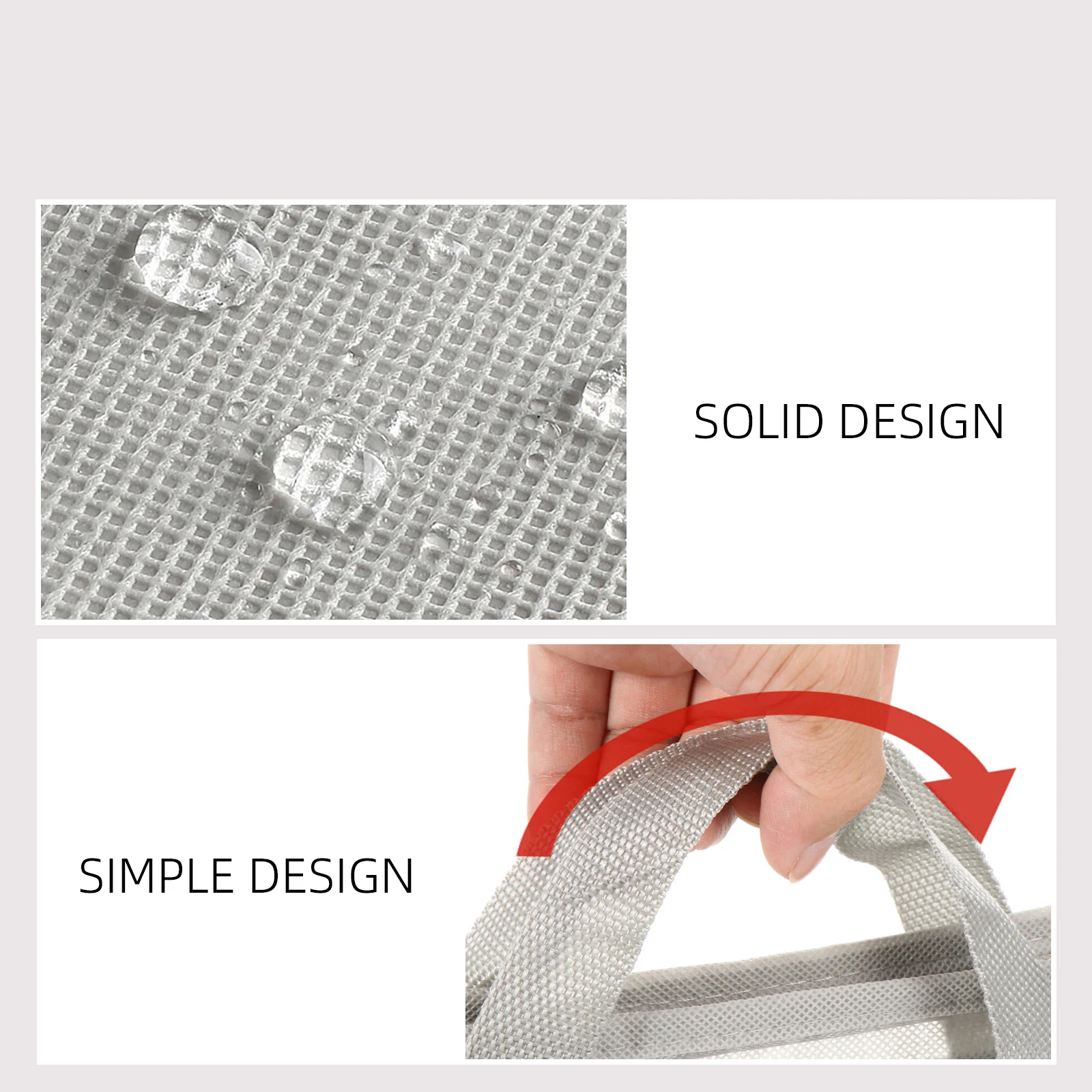 

Dustproof Storage Bag Cover Handbag Protector Makeup Container Polyester Organizer Pouch Woman