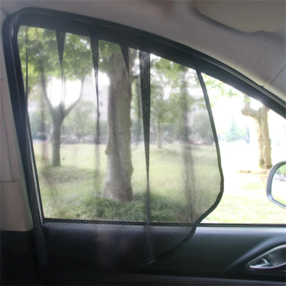 

Magnetic Car Sun Shade UV Protection Car Curtain Car Window Sunshade Side Window Mesh Sun Visor Summer Protection Window Film