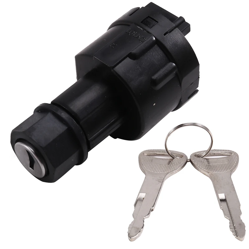 New Ignition Switch 57590-23342-71 4P with 2 Keys for Forklift Truck 30-8FG10 30-8FG25 30-8FG30