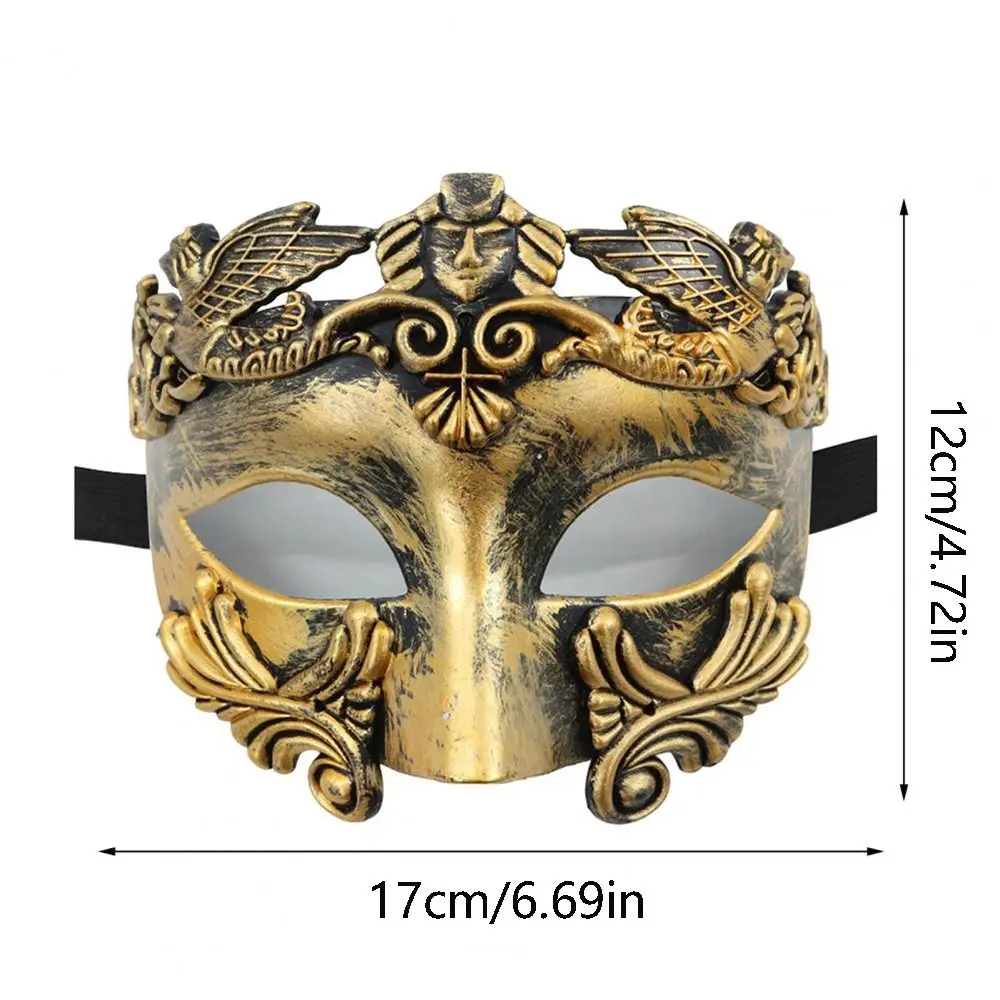حفلة تنكرية قناع الإله الشمسي اليونان القديمة الله حفلة موسيقية لوازم نصف قناع الوجه أقنعة الهالوين حفلة تأثيري الدعائم