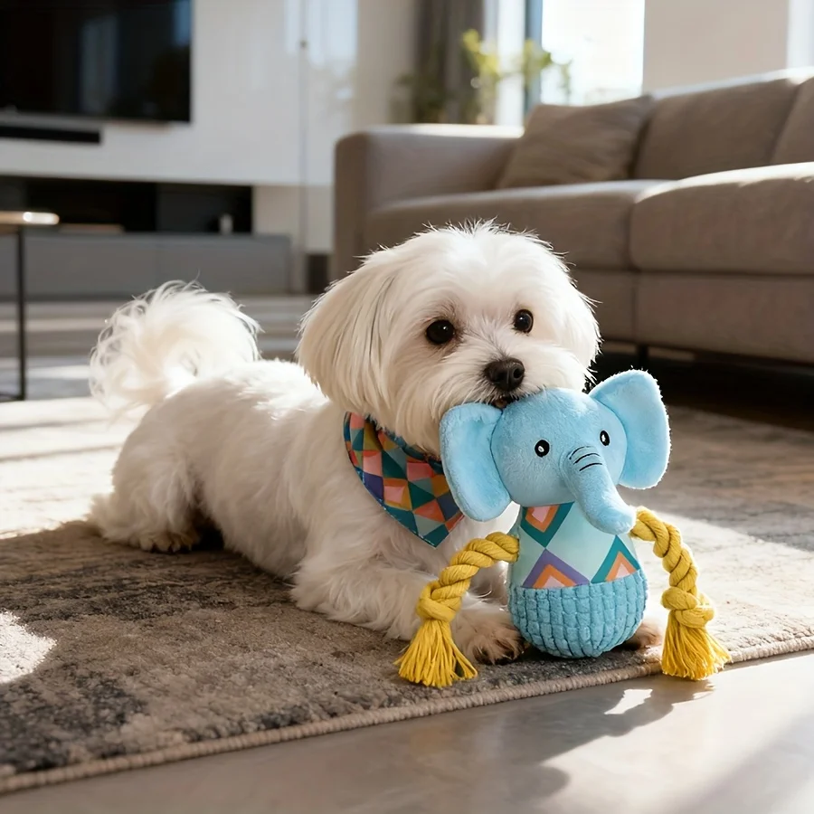 A Magical Toy for Dogs To Relieve Boredom, Featuring A Plush Doll for Small Pets That Makes Sounds and Is Durable for Chewing