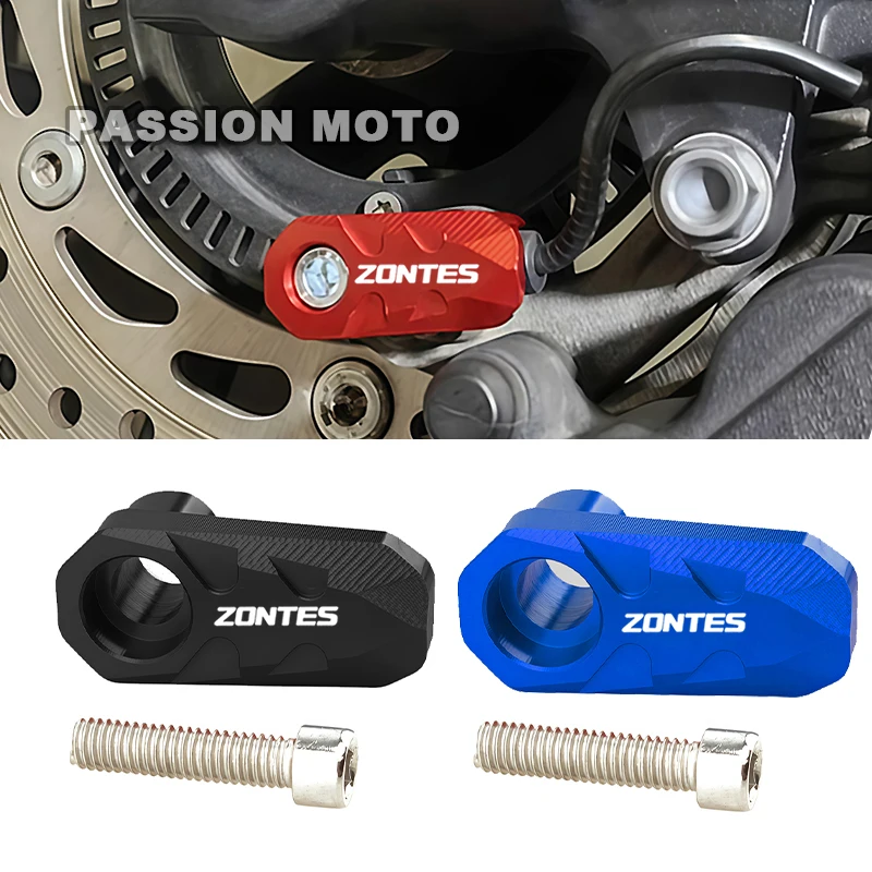 For ZONTES 368G 368 350 D/M/E/K/G/R/T/S/V 310R 310X 310V ZT125 T310 ZT250 Motorcycle FrontRear Wheel ABS Sensor Protector Guard