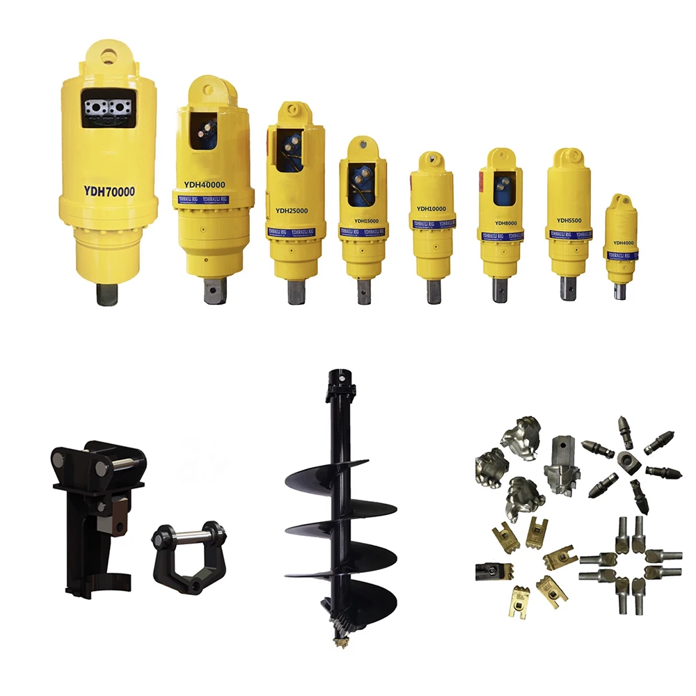 Customized Auger Boring Machine Mini Earth Auger Drive Excavator Auger Drilling Machine Auger Screw Pile Driver Ground Screw Dri