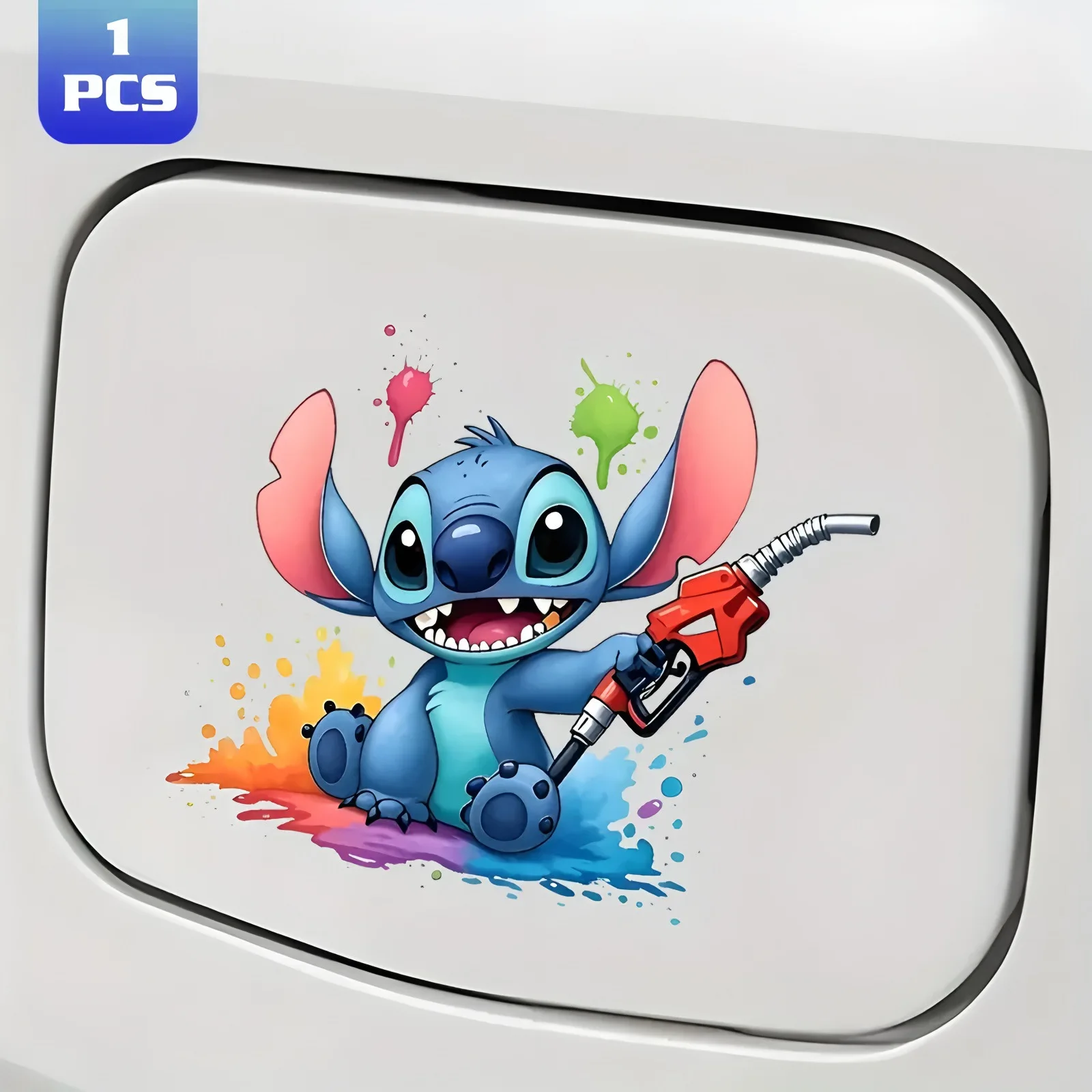 

Cartoon 1pc S-titch Anime Creative Diy Sticker Kawaii Laptop Phone Car Luggage Water Cup Stationery Sticker Decoration Decal Toy