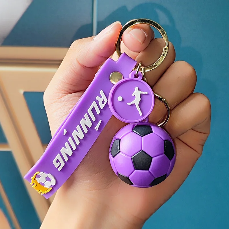 ZAKOL New Trendy Football Key Chain European Cup Accessories Keychain For Decorative Backpack Wholesale