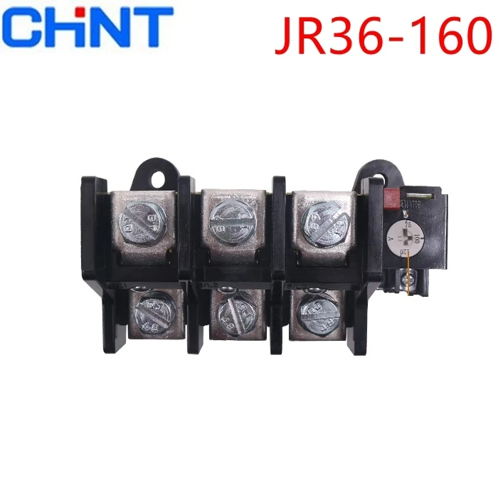 

CHINT JR36-160 40-63A 53-85A 75-120A 100-160A термореле защиты от перегрузки 220 В термореле перегрузки