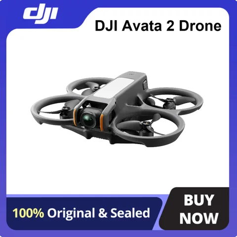 Nur Drohne für DJI Avata 2, ohne Batterie, nur für Ersatzteile, beschädigt durch Drohne. Original DJI-Drohne