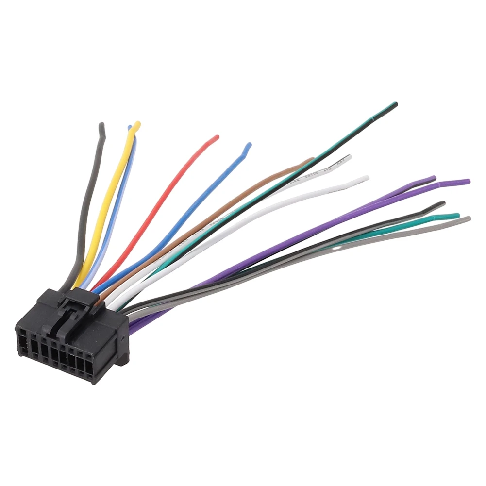 

Perfectly Matched Wiring Colors with 16Pin Car Stereo Radio Wiring Harness Connector for Pioneer DEH12 DEH23 DEH2300