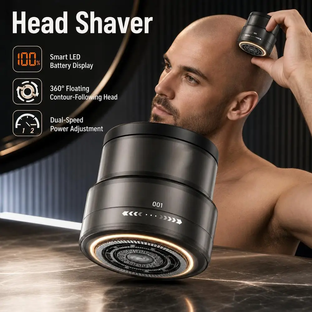 Hair Clipper Fully Automatic Electric Shaving Hair Clipper Dual Purpose Charging Portable Electric Push Hair Clipper ﻿