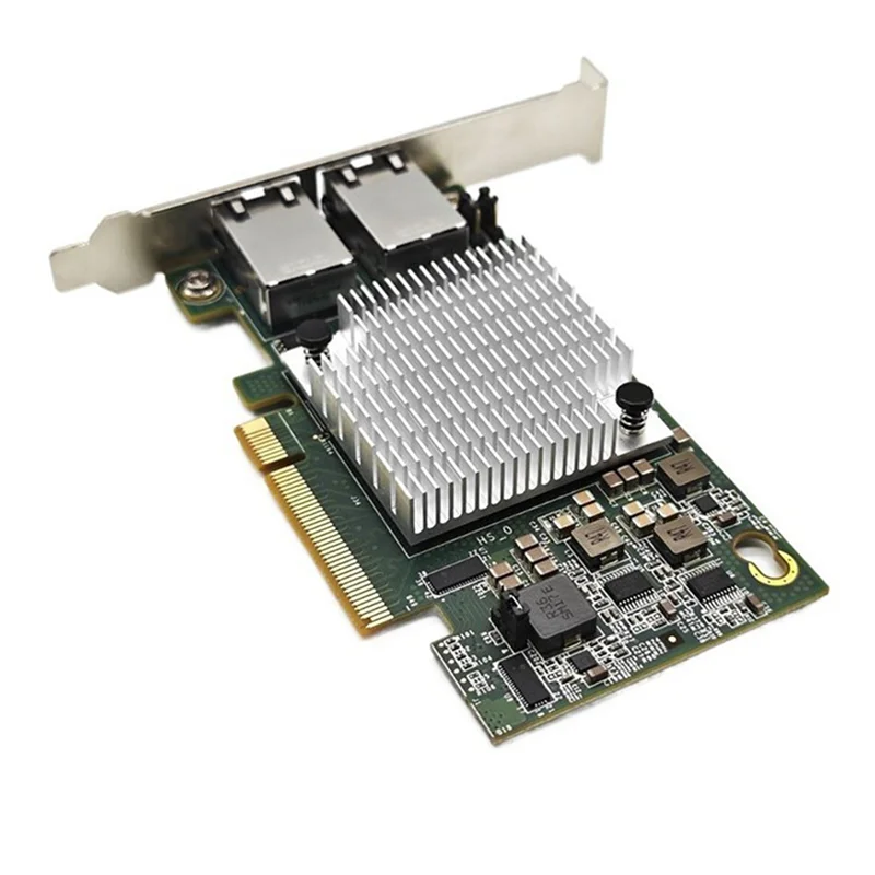 ABJF-2X 10G Double Port Ethernet Network Card X540-T2 PCIE-X8 X16 Nework Extend Adapter Support For Synology NAS