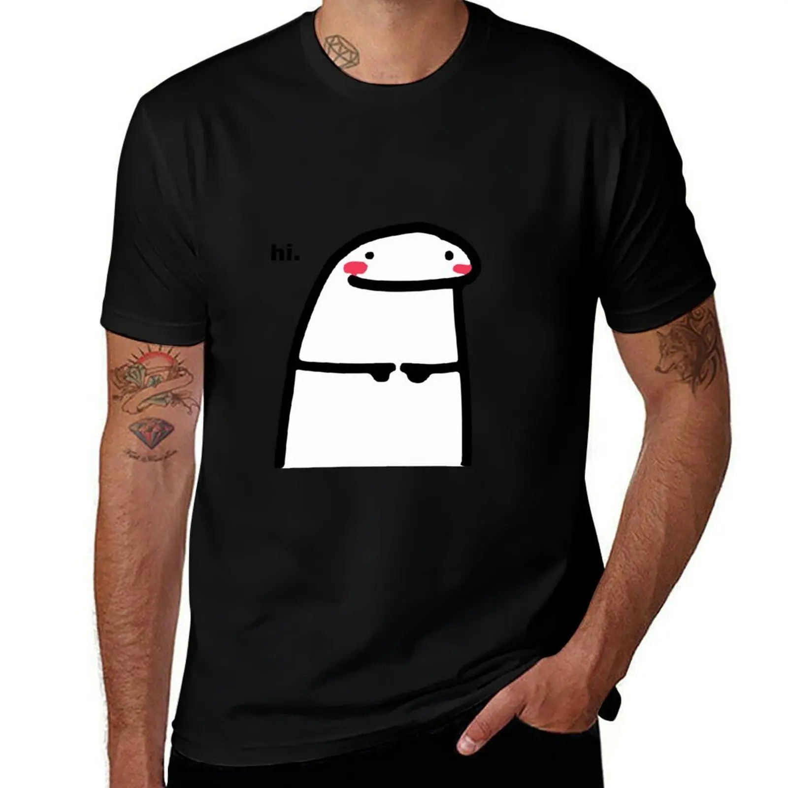 

T-Shirt men shirt Flork, shirts brand man cotton hi. t Shy graphic t 100% t designer luxury shirt mens