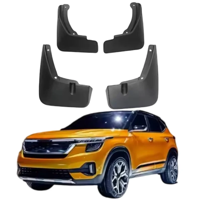 

Modification Car Accessories PP+TPR Car Mud Guard Splash Guards Mud flaps Fender for Kia KX3 2020-