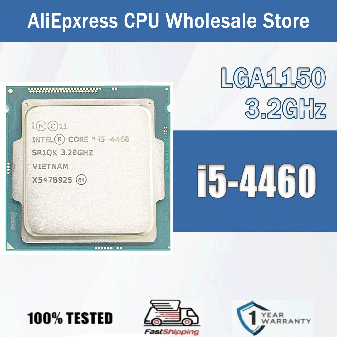 Intel Core I5-4460 3,2 GHz Quad-Core TDP84W 6M Computer CPU Prozessor Server I5 4460 Paket FC-LGA12C LGA 1150