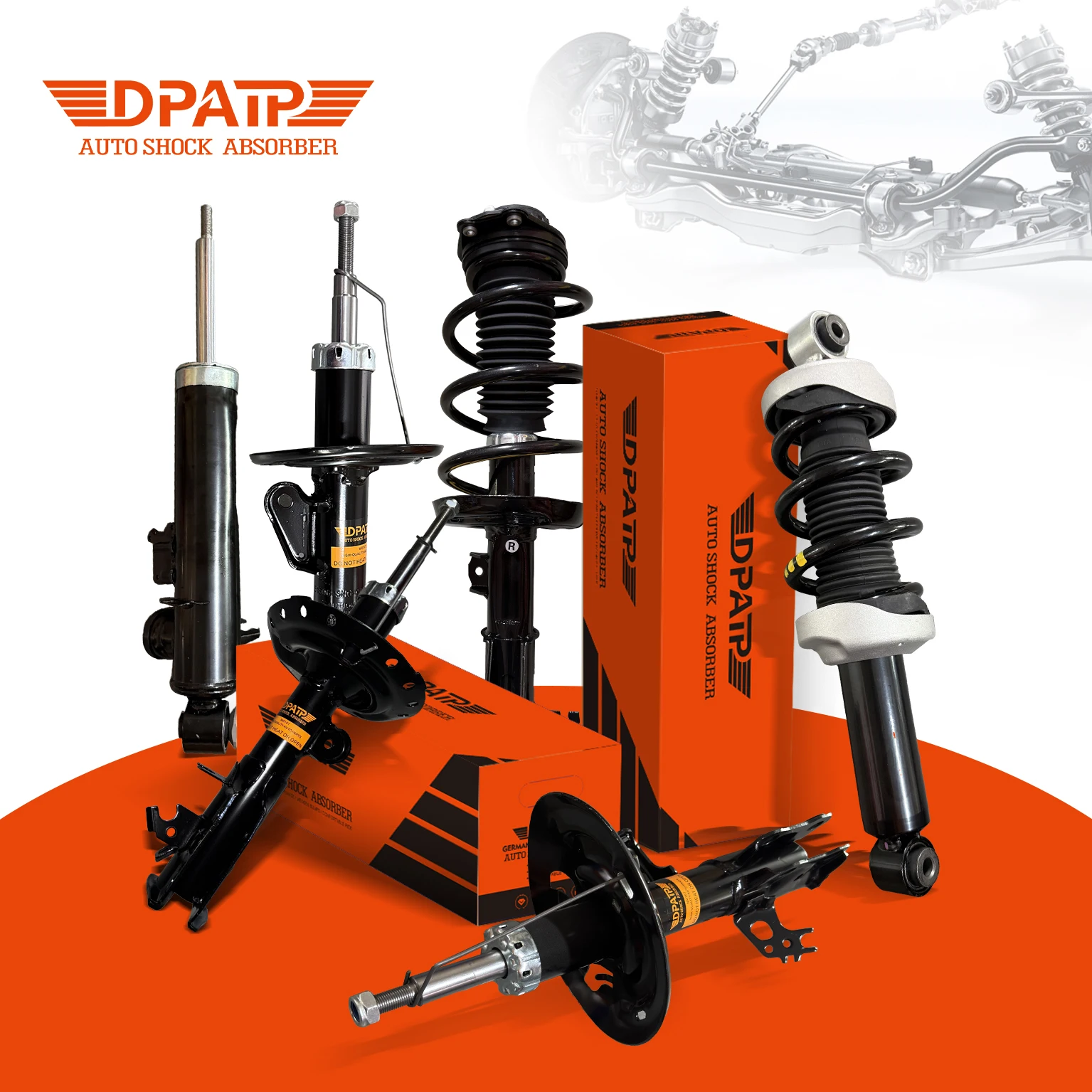 

DPATP Factory Wholesale OEM Car Shock Absorber for Mazda 2DJ 3 6 8 Axela BM Atenza 6CG 6GH CX3 CX4 CX5 CX7CX9 M8 M5 M6