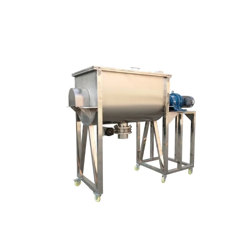 Mezcladora Horizontal de Acero Inoxidable de 1500l, Mezcladora de Cinta, Mezcladora de Polvo Húmedo y Seco, Mezcladoras de Cinta para Granola