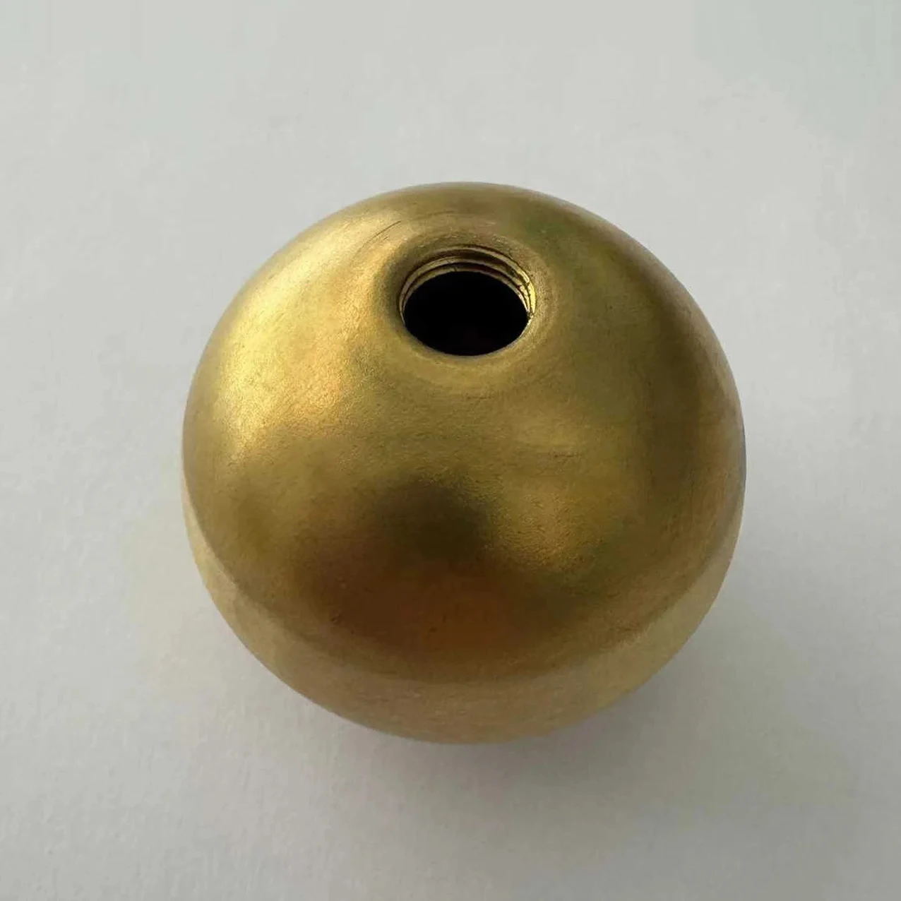 OD 10-150mm Quality Thread Brass Balls M3/M4/M5/M6/M10 Solid Half-Hole Balls Blind Hole Thread Ball 12/15/18/20/25/30/40/50/80mm