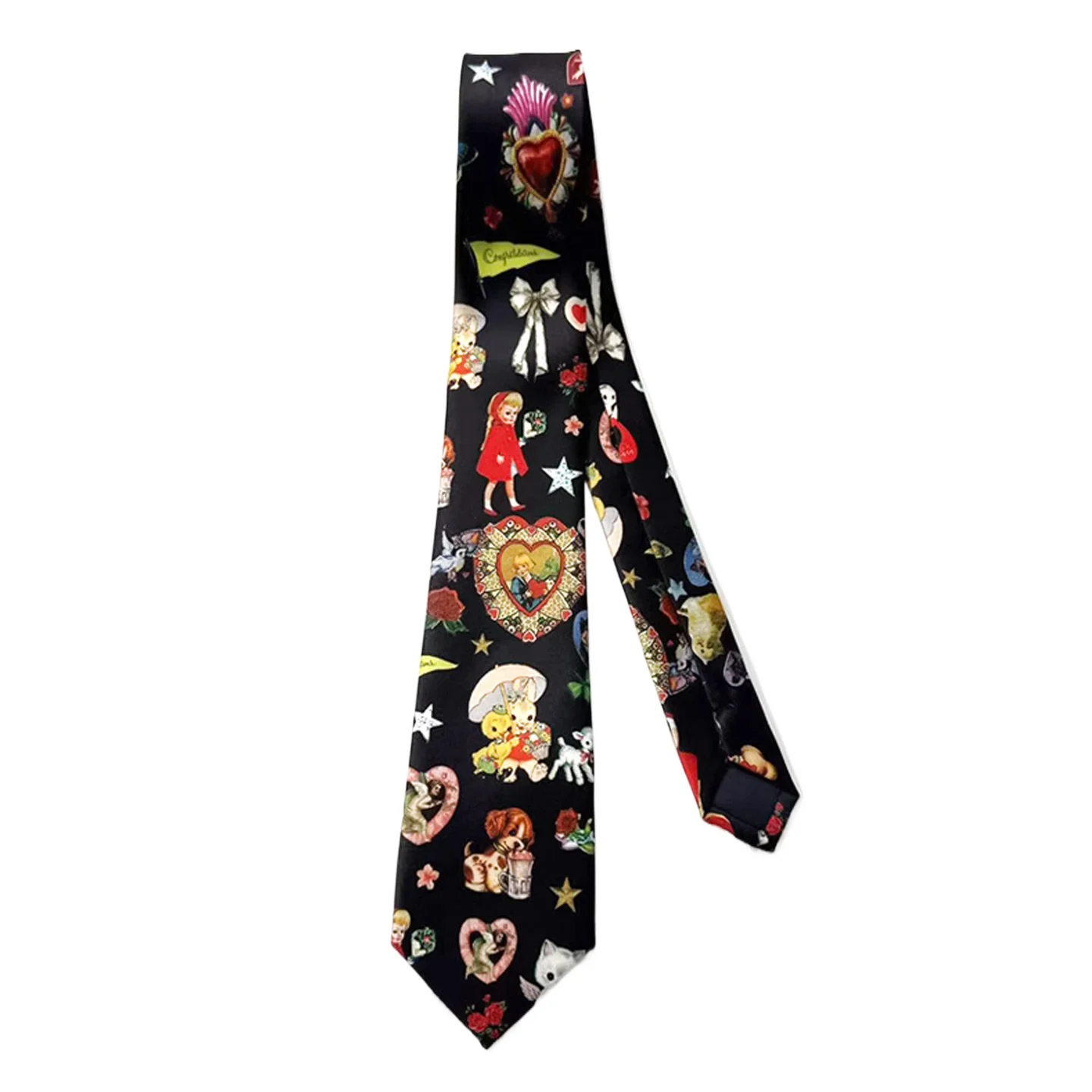 Shirt Accessories Men's and Women's College Casual Accessories Designed Fashion Jknecktie Personality Retro Tie