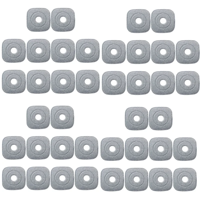 

Премиум 40 шт. подушечки для швабры для пола для швабры Joybos, сжимаемая швабра с автоматическим разделением, вращающиеся подушечки для чистки полов, ткань для швабры