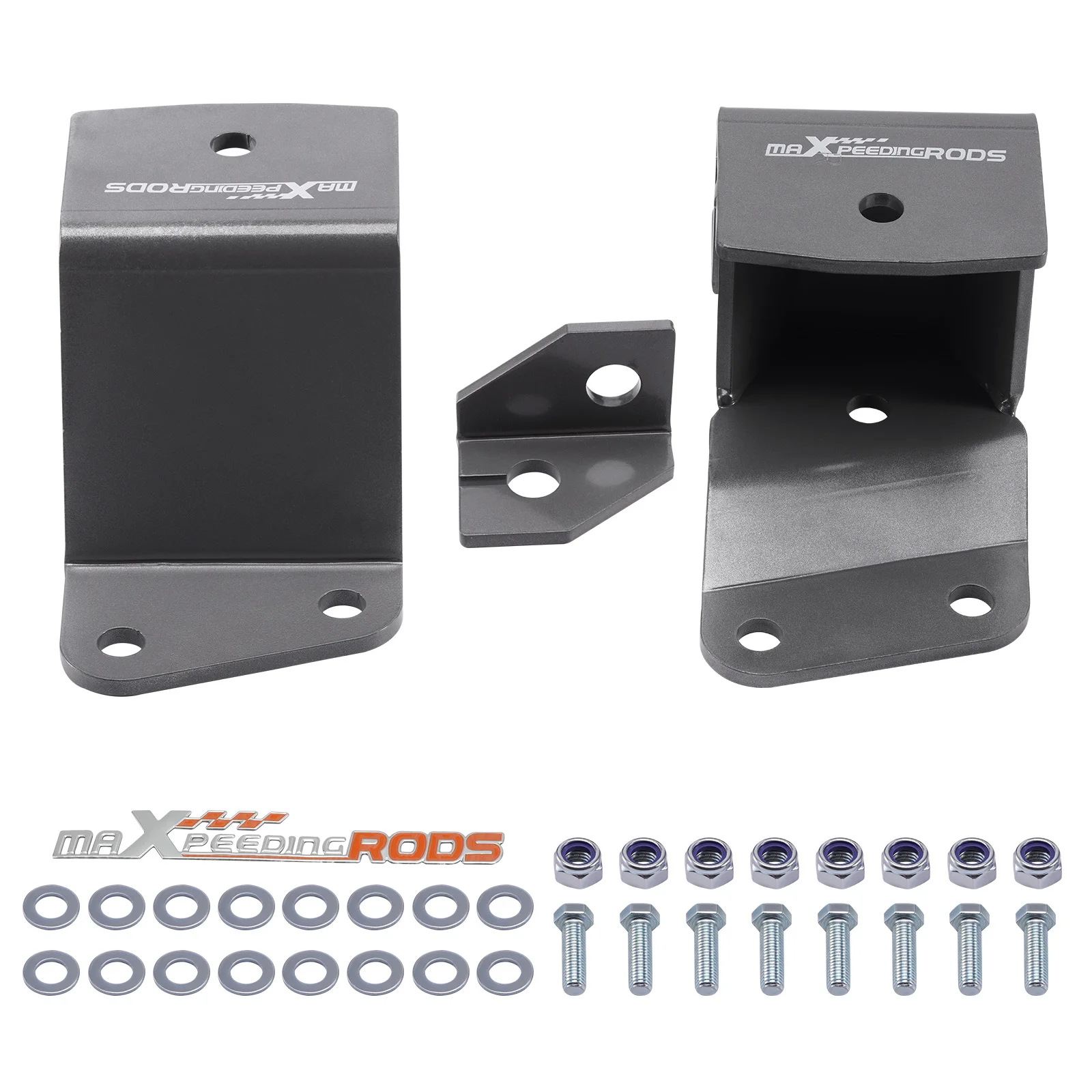 

Lowering Kit 2" Rear Axle Drop Hangers For Chevy / GMC C1500 2WD 1988-98