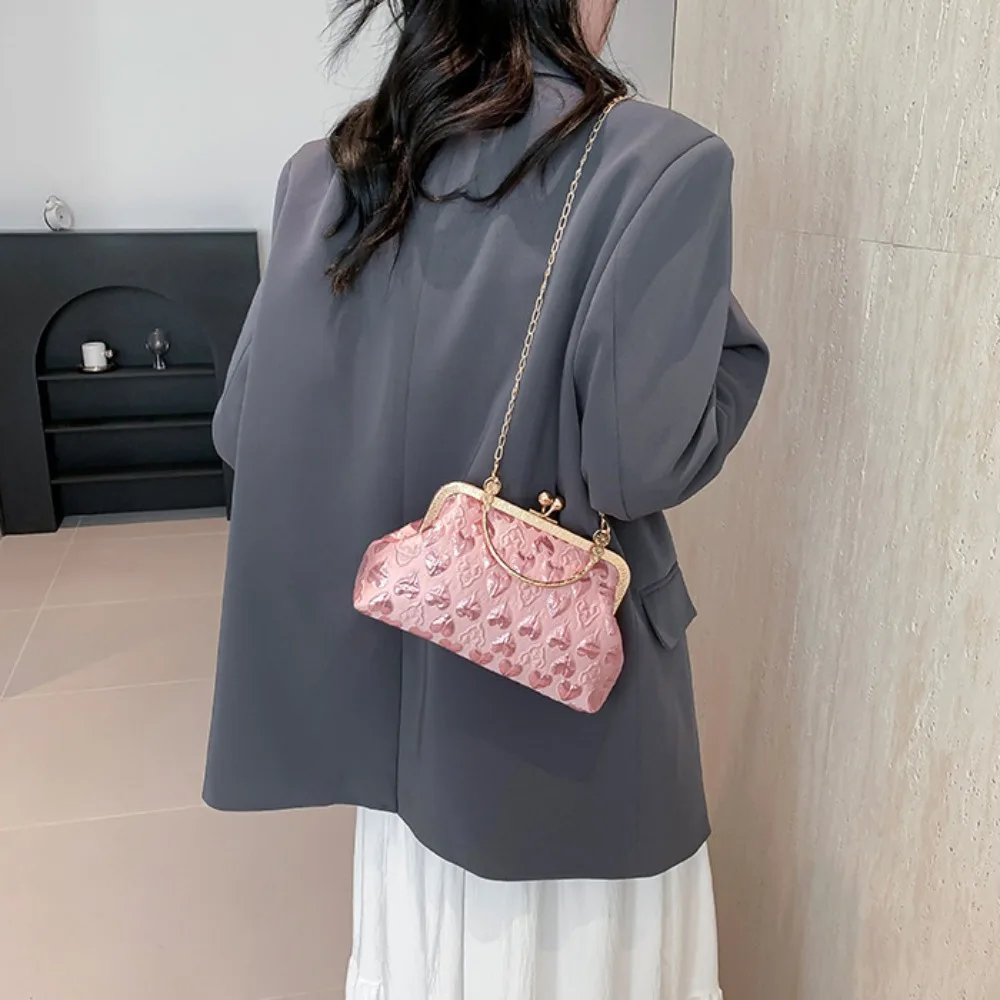 Hot Sale French Vintage Evening Bag Elegant Fashion Chain Purse Luxury Women Handbag Women Female