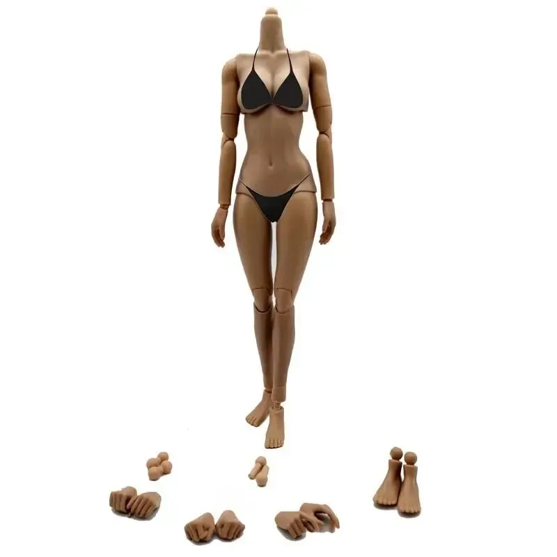 27cm corpo feminino brinquedo 1/6 escala pele de trigo grande peito pose-able pintura conjunta móvel artes 12 polegadas figura de ação boneca brinquedo