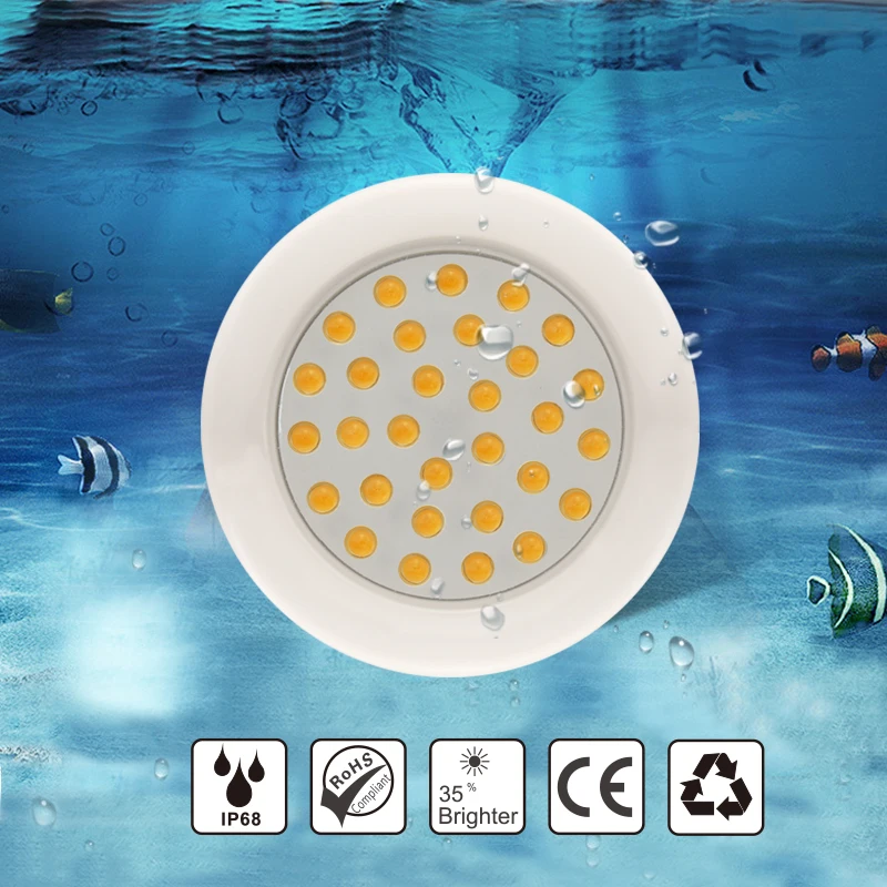 Outdoor DC12V Underwater Waterproof accessories IP68 Led Swimming Pool Light Fully Resin Filled Recessed Style Led