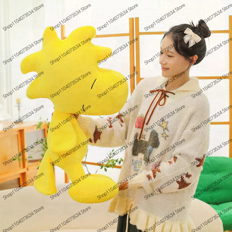 

Cartoon Kawaii Snoopy and Woodstock Stuffed Doll Plush Toy Soft Cuddly Pillow Anime Kids Birthday Gift for Friends Wholesale