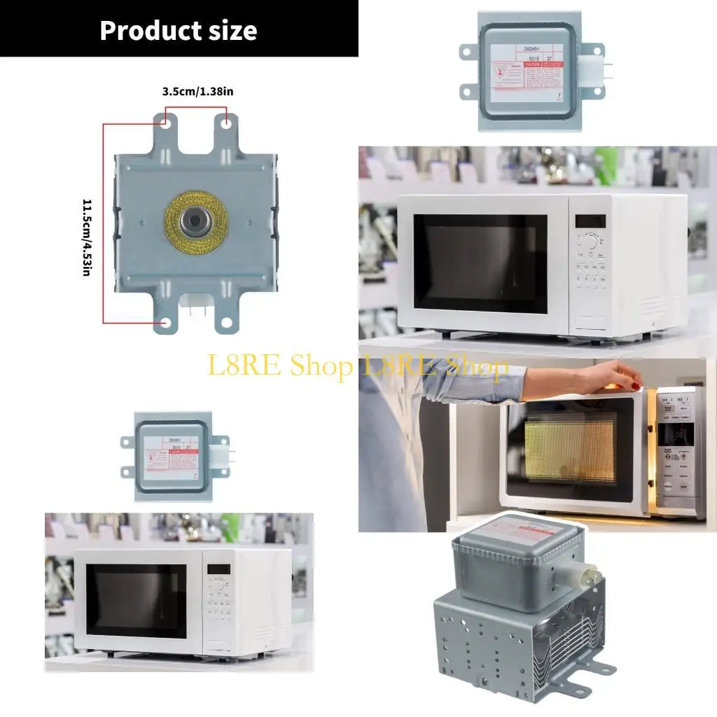 L8RE 2M248H Magnetron microondas 1000W Emisor microondas Textura metal para cocina