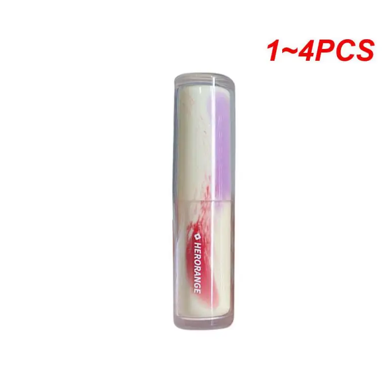 1~4PCS Jelly Lipstick Moisturizing 8.5 * 2.2 * 2.2cm Lipstick Cosmetic Moist Long Term Makeup Retention 3.5g Pouty Lips