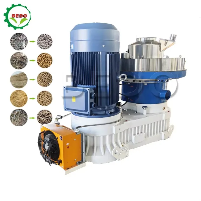 200-1000kg/h Wood Pellet Making Mill Wood Pellet Press Wood Pellet Making Machine