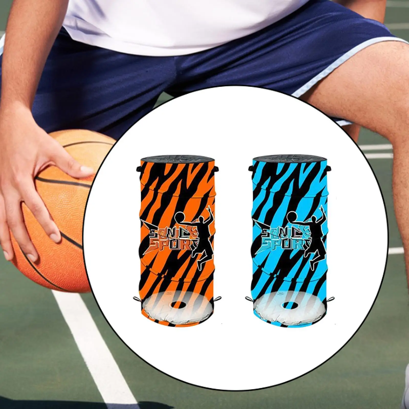 อุปกรณ์ฝึกซ้อมบาสเก็ตบอล กรวยกรวยขนาดใหญ่สำหรับทีมเยาวชน