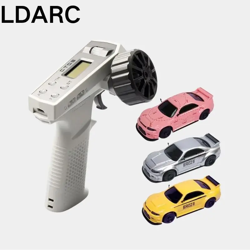 

LDARC R02 1/64 Scale Mini RC Sports Car - RTR/BNR, Tabletop Remote Control Racing, Ideal Gift for Adults and Children