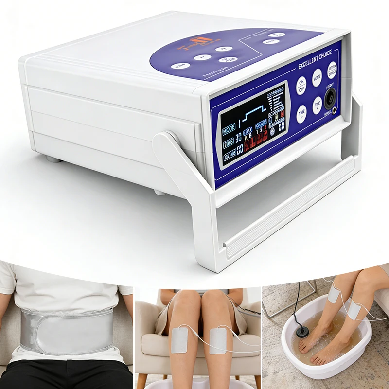 3 in 1 Innovative Detox Ion Foot Washer White Ion Cleaning Detox Foot Bath Spa Foot Massager