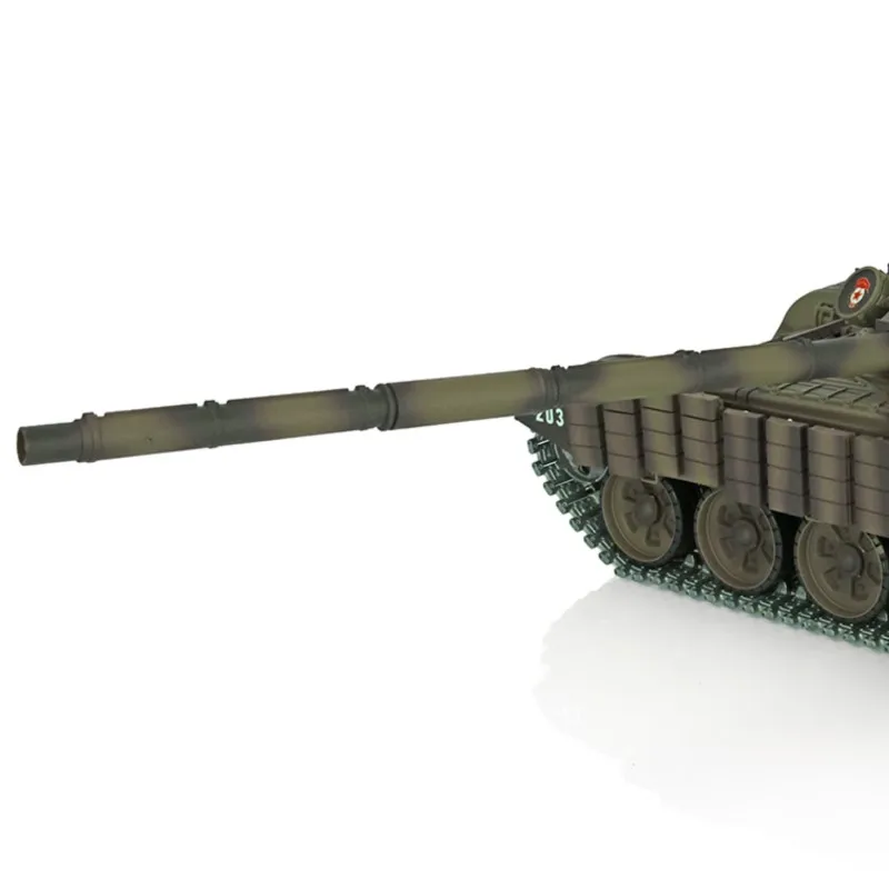 

На складе США Henglong RC Tank T72 масштаб 1/16 TK7.0 металлический боевой электрический танк гусеничный автомобиль подарочные игрушки