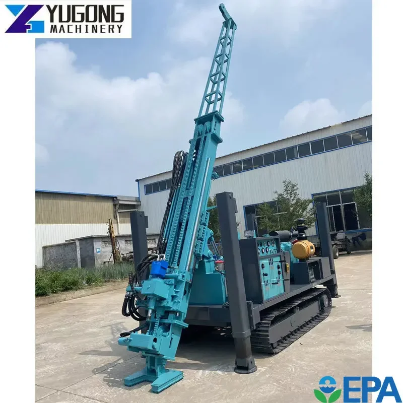 200m Wireline Rod Core Drilling Rig Machine Sampling Drill Hydraulic Crawler Mounted Rock Core Diesel Engine Drilling Rig for US