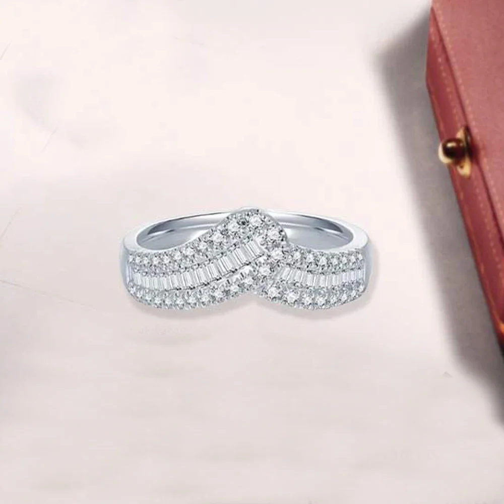 

shenzhenshuibei Laboratory Diamond Ring 18K gold ring women female fashion lover