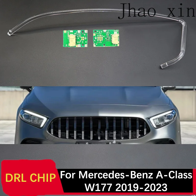 

Light Guide Strip Ballast White Light for Mercedes-Benz A-Class W177 2019-2023 Angel Eye Module Car Daytime Lights DRL Lamp Tube