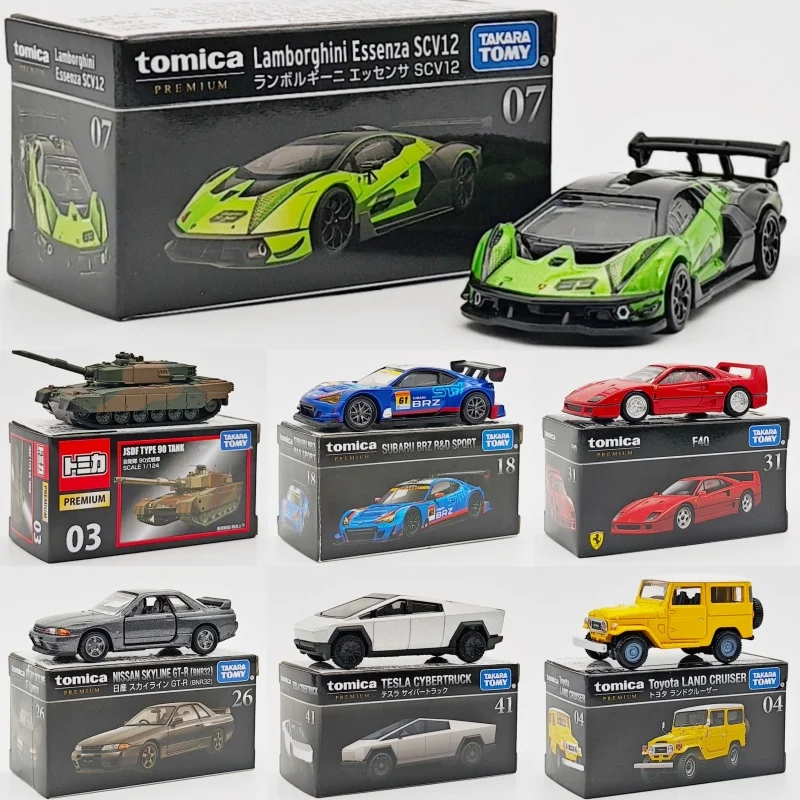 TAKARA TOMY Tomica Premium simulato Nissan Lamborghini pressofuso modello automobilistico ornamenti Cas giocattoli decorazioni regalo
