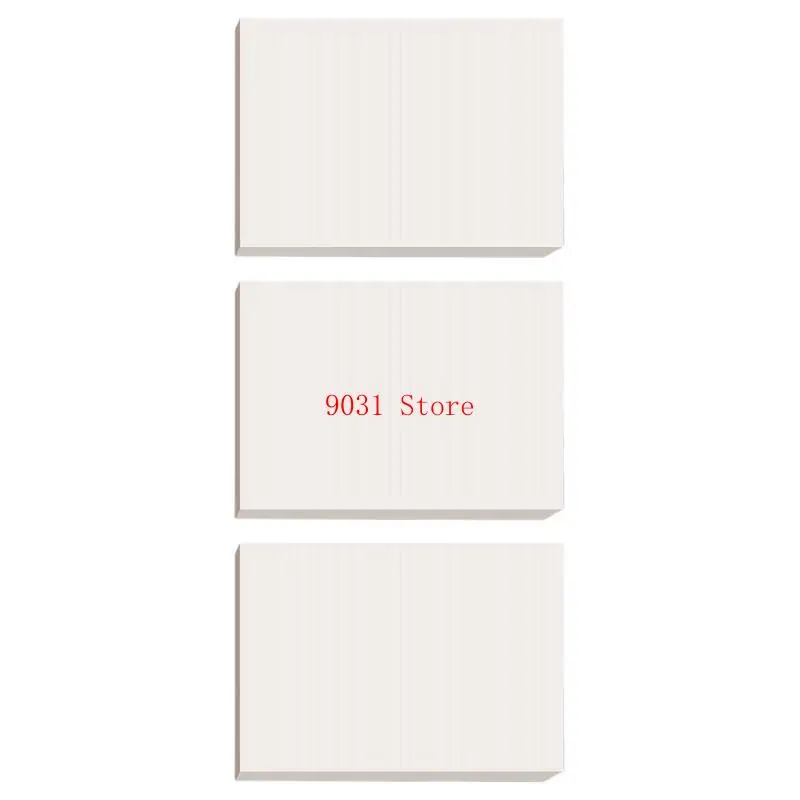 3 PCS Graph Paper Paper Paper Writing Pad Paper Notepad Pad Pad School School Office For Offre Students Professor