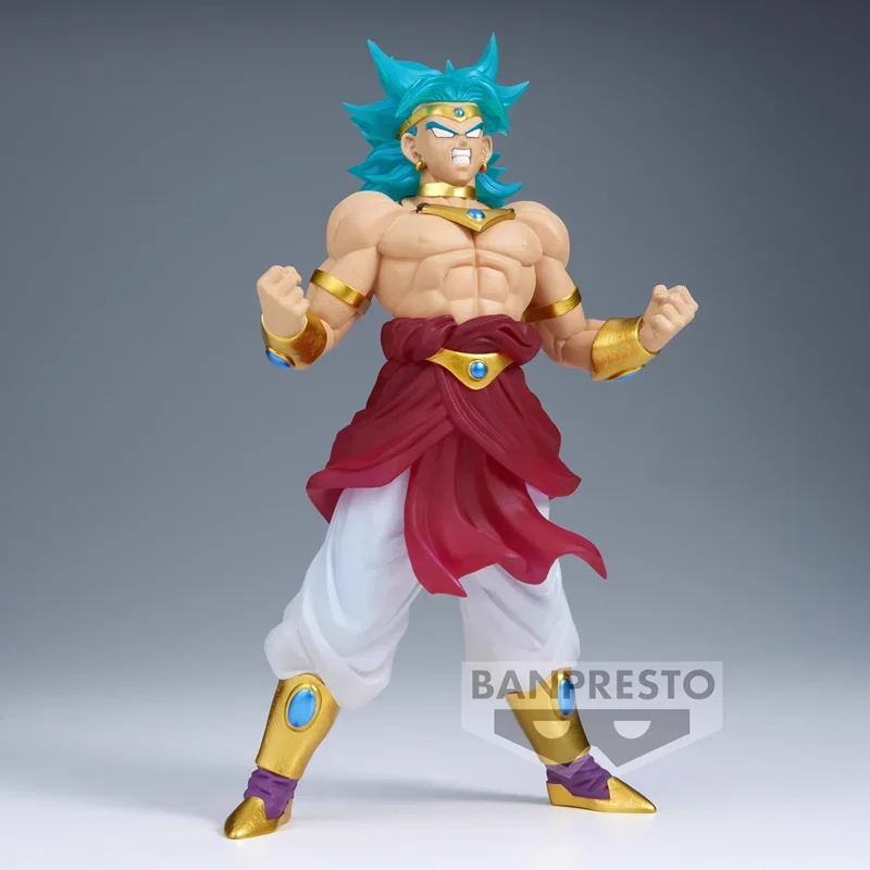 Bandai Original Banpresto Anime Dragon Ball Z CLEARISE SSJ Broly PVC Action Figure Collectible Model Toy Gifts