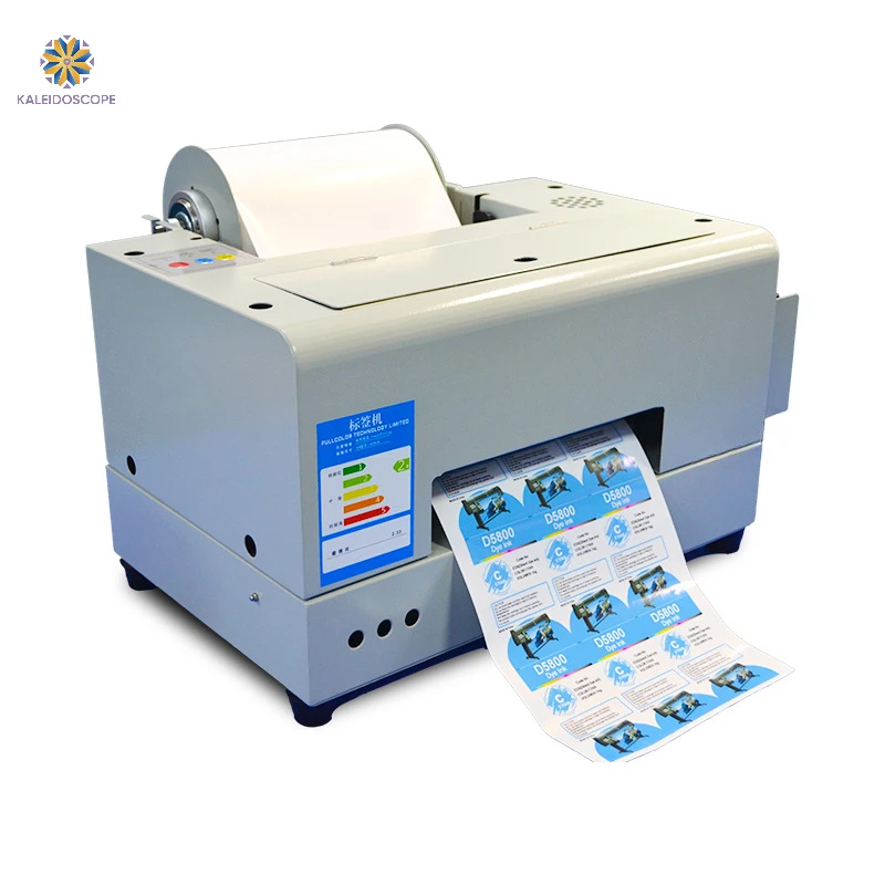

A4 Color Label Inkjet Printer Compact Commercial Label Printer for A4 Roll Labels Barcodes and Trademarks