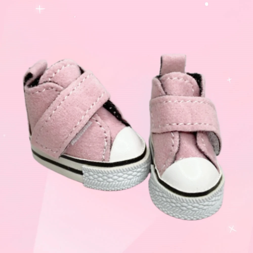 Novos sapatos de boneca de camurça de 3.6cm para boneca blythe ob24 boneca de brinquedo 1/8, tênis de couro sapato para boneca de pelúcia de algodão barbi 1/6 corpo comum