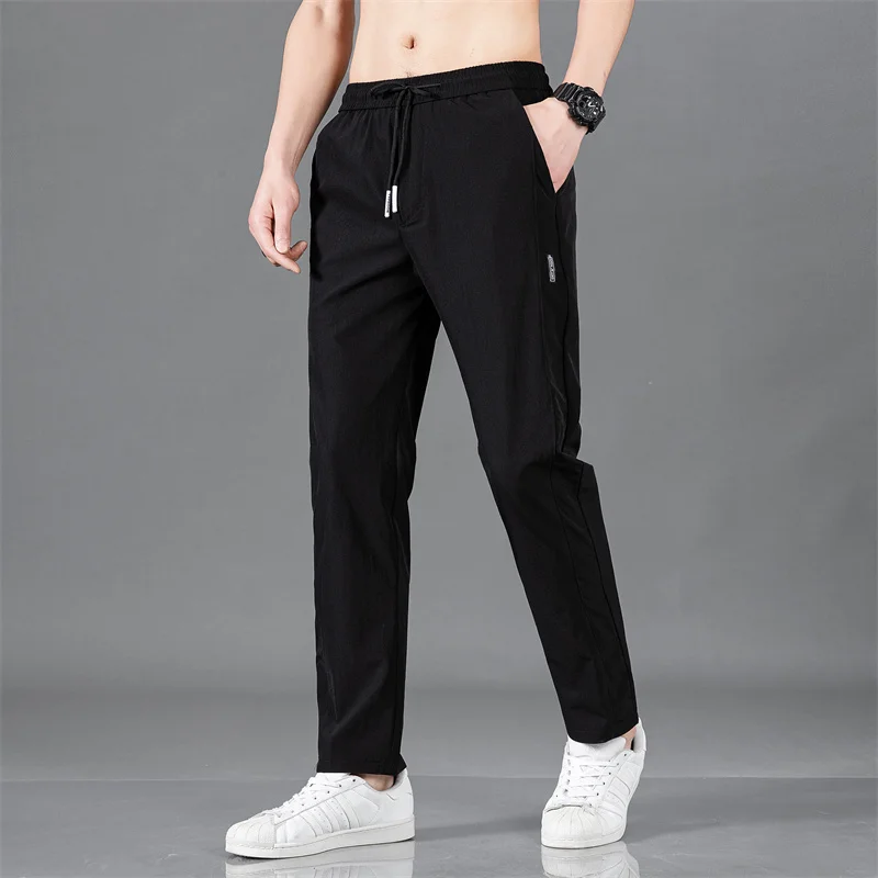 

Spring and Autumn Korean Fashion Loose Sweatpants Men's Casual Versatile Pants