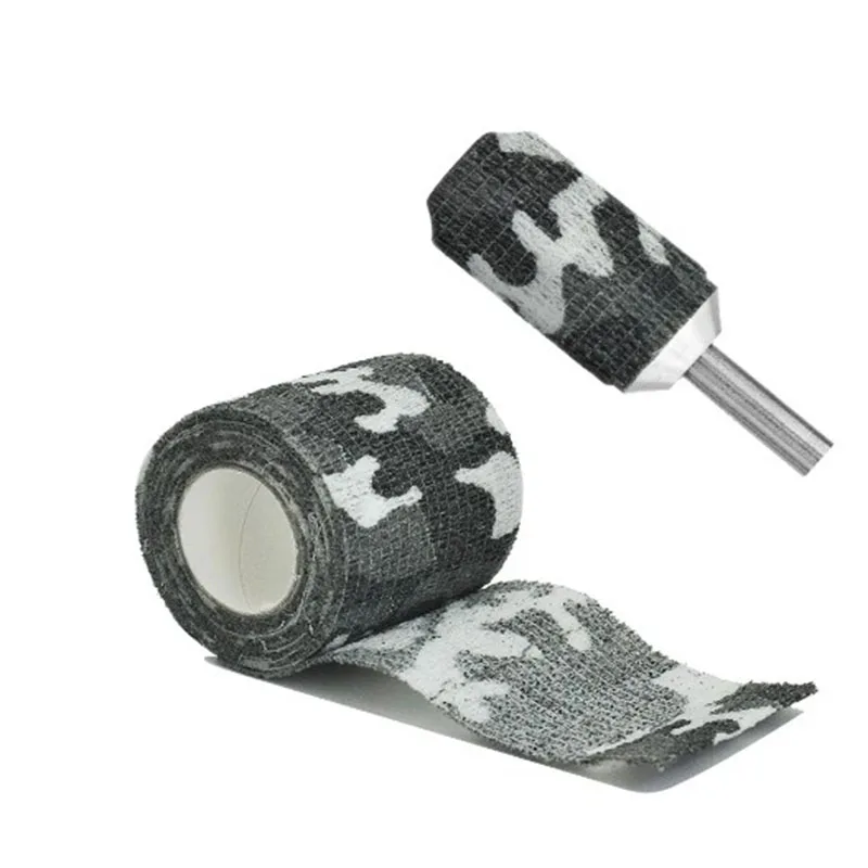 Elastic Wrap Tape Army Adhesive Outdoor Hunting Camouflage Stealth Tape Waterproof Wrap Durable Self Adhesive Elastic Bandage